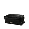 Prada Saffiano Trimmed Re Nylon Travel Pouch Secondhand