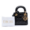 Dior Mini Patent Cannage Lady Dior Secondhand