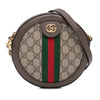 Secondhand Gucci Mini GG Supreme Round Ophidia Crossbody
