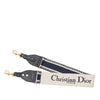 Dior Embroidered Canvas Logo Shoulder Strap Secondhand
