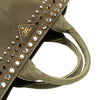 Prada Small Canvas Canapa Bijoux Satchel Secondhand