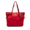 Prada Saffiano Trimmed Tessuto Tote Secondhand