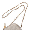 Chanel CC Quilted Lambskin Diamond Clutch with Chain Secondhand