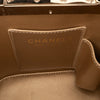 Chanel Quilted Patent Logo Chain Vanity Case Secondhand