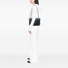 Saint Laurent Large Chevron Sheepskin Monogram College Satchel Secondhand