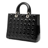 Dior Large Patent Cannage Lady Dior Secondhand