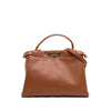 Fendi Medium Calfskin Peekaboo Iconic Satchel Secondhand
