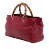 Gucci Medium Calfskin Bamboo Shopper Satchel Secondhand