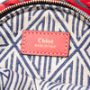 Chloé Mini Denim and Calfskin Daria Round Satchel Secondhand