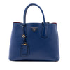 Prada Medium Saffiano Cuir Double Handle Satchel Secondhand