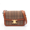 Celine Classique Tweed and Calfskin Triomphe Crossbody Secondhand