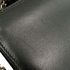 Chanel CC Stitched Lambskin Clutch With Chain Secondhand