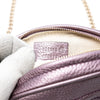 Gucci Mini Metallic Pebbled Calfskin Soho Chain Crossbody Secondhand
