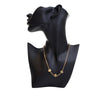 Louis Vuitton Gold Plated Crystal Gamble Drop Earrings And Necklace Set Secondhand
