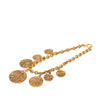 Chanel CC Gold Plated Medallion Collar Necklace Secondhand
