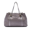 Gucci Large Metallic Guccissima Twins Tote Secondhand