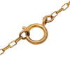 Chanel CC Gold Plated Medallion Pendant Necklace Secondhand