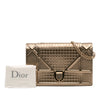 Dior Metallic Patent Microcannage Diorama Wallet on Chain Secondhand