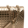 Dior Metallic Patent Microcannage Diorama Wallet on Chain Secondhand