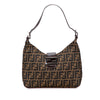 Fendi Zucca Canvas Shoulder Bag Secondhand