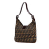 Fendi Zucca Canvas Shoulder Bag Secondhand