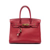 Hermès Clemence Birkin Retourne 30 Secondhand