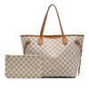 Secondhand Louis Vuitton Damier Azur Neverfull MM