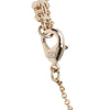 Chanel CC Gold Plated Strass Pendant Necklace Secondhand