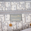 Secondhand Dior Oblique Embroidered Canvas Saddle Bag