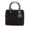 Dior Medium Pony Hair Leopard Print Lady Dior Secondhand