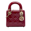 Dior Mini Patent Cannage Lady Dior Secondhand