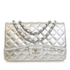 Chanel Jumbo Classic Metallic Lambskin Single Flap Secondhand