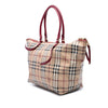 Burberry Medium Haymarket Check Coated Canvas Salisbury Tote Secondhand
