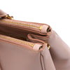 Secondhand Prada Medium Saffiano Lux Galleria Double Zip Satchel