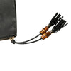 Gucci Calfskin Bamboo Tassel Clutch Secondhand