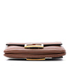 Fendi Leather Duo Baguette Crossbody Secondhand