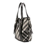 Secondhand Burberry Small Beat Check Nylon Victoria Tote
