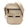 Gucci Mini Grained Calfskin Logo Crossbody Secondhand