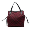 Burberry Supernova Check Nylon Buckleigh Tote Secondhand