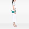 Burberry Grain Check Embossed Leather Peyton Crossbody Secondhand