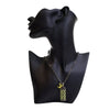 Louis Vuitton Palladium Plated Monogram Message In A Bottle Pendant Necklace Secondhand