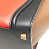 Celine Micro Tricolor Leather Luggage Tote Secondhand