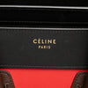 Celine Micro Tricolor Leather Luggage Tote Secondhand