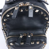 Valentino Garavani Rockstud Leather Backpack in Black Secondhand