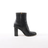 Secondhand Valentino Garavani Rockstuds Leather Ankle Boots in Black, Size 37.5 EU