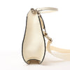 Valentino Garavani Rockstud Leather Shoulder Bag in Ecru Secondhand