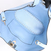 Valentino Garavani Rockstud Leather x Studs Shoulder Bag in Blue Secondhand