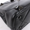 Valentino Garavani Roman Studs Leather 3-way Shoulder Bag in Black Secondhand