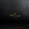 Valentino Garavani V Logo Leather 2Way Handbag in Black Secondhand
