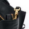 Valentino Garavani V Logo Leather 2Way Handbag in Black Secondhand